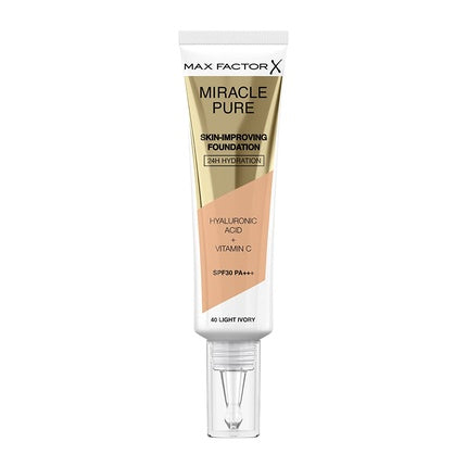 Max Factor Miracle Pure Foundation Light Ivory 40