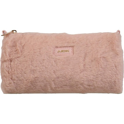JJDK Goldie Fake Fur Makeup Bag Light Rose