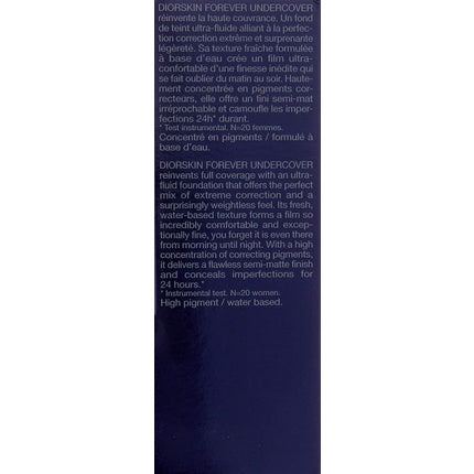 Diorskin Forever Undercover Foundation 020 - Light Beige 40ml