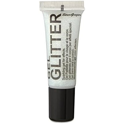 Glitter White Gel for Face and Body with Fine Nib Applicator