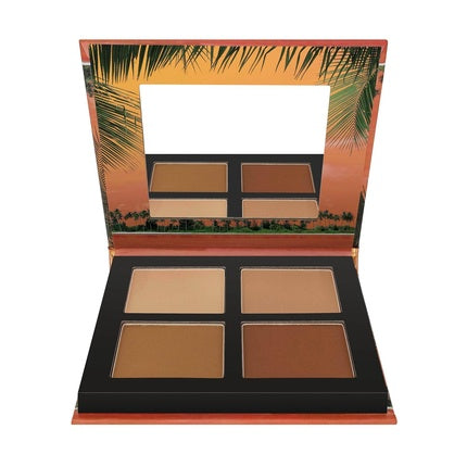 W7 Bronze & Contour Palette Honolulu Silhouette