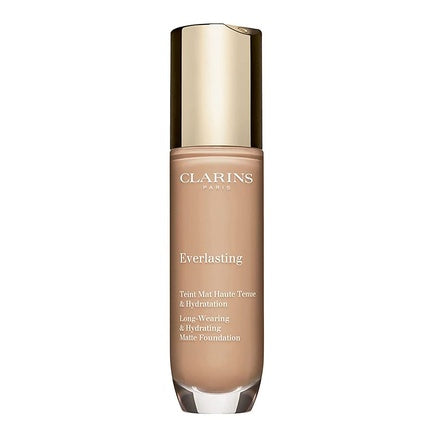 Clarins Everlasting Long-Wearing Hydrating Matte Foundation 109C Wheat 30ml