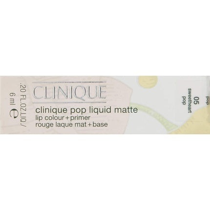 Clinique Pop Liquid Matte Lip Colour Primer 6ml