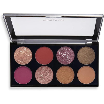 Makeup Revolution Ultra Blush Palette Golden Soul 8 Shades 12.8g