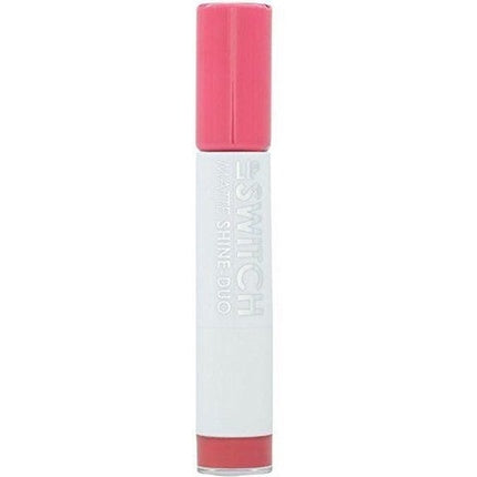 Mua Matte Shine Duo Lipstick Gloss Coral