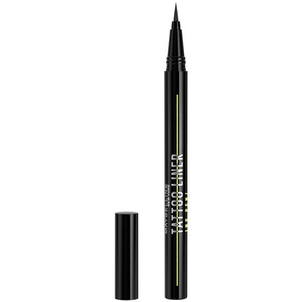 Maybelline New York Liquid Eyeliner Waterproof Smudge-proof Long-lasting Vegan Tattoo Liner Ink Eyeliner No. 881 Matte Black 1ml