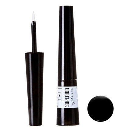 Superior Eyeliner Waterproof Eyeliner 03 Black 3ml Vipera