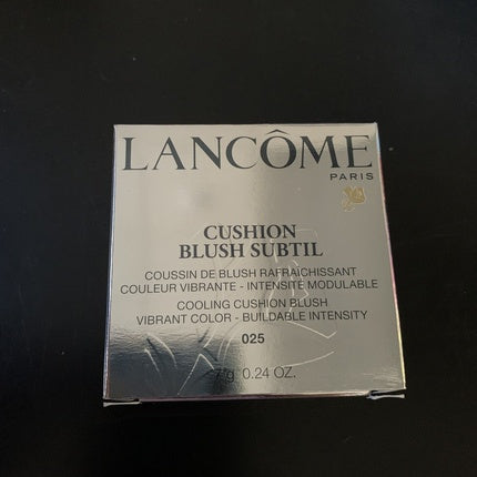 Lancome Paris Cushion Blush Subtil Liquid Blush 0.24oz #025 New/Boxed