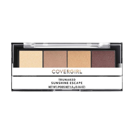 Covergirl truNAKED Quad Eyeshadow Palette Sunshine Escape 0.06 Ounce