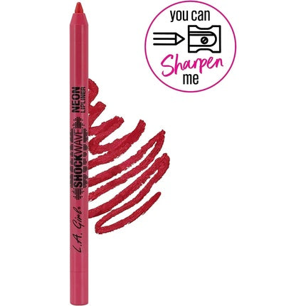 L.A. GIRL Shockwave Neon Lip Liner Fiery