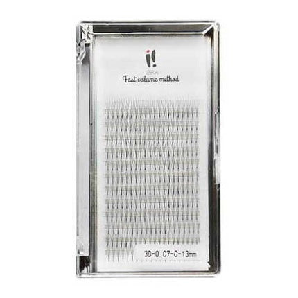 Fast Volume 3D Eyelashes for Volume Method 0.07 C-13mm Ibra