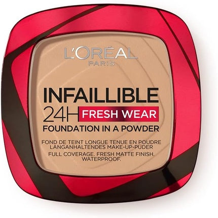 L'Oreal Infaillible 24h Fresh Wear Foundation In A Powder - 140 Golden Beige, 9g
