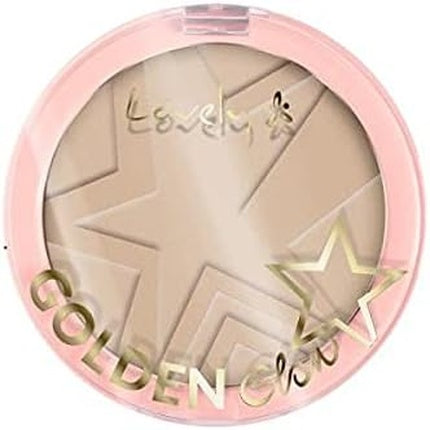 Lovely Golden Glow Face Contouring Powder 2 Light Beige 10g