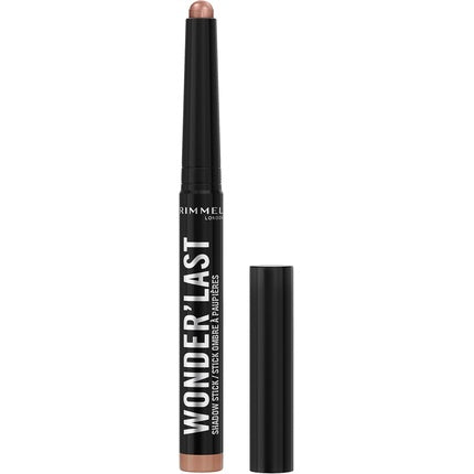Rimmel Wonder'Last Shadow Stick 003 Copper Wink Easy To Apply One Swipe Eyeshadow Lasts All Day Ultra-Creamy Formula Buildable Smudgeproof Vegan 1.64g