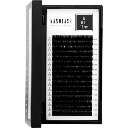 Nanolash Volume Lashes False Lashes for Professional Eyelash Extensions Volume Eyelash Extensions 11mm 0.10 D