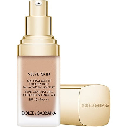 Dolce&Gabbana Velvetskin Natural Matte Foundation - BRONZE 350, SPF 30, 30 ml