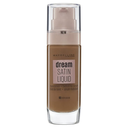Maybelline Dream Satin Liquid Foundation 72 Rich Cocoa Beige Brown
