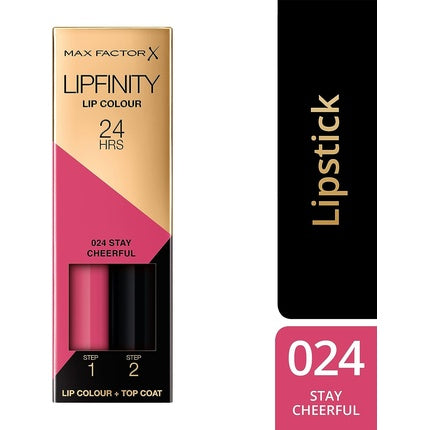 Max Factor Lipfinity Lipgloss 024 Stay Cheerful 2ml