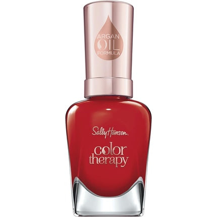 Sally Hansen Colour Therapy Nail Polish with Argan Oil 14.7ml Red-Iance