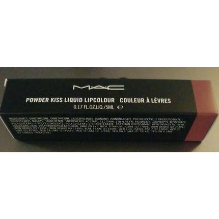 MAC Cosmetics Powder Kiss Liquid Lipcolour 990 More The Mehr-Ier 0.17 oz