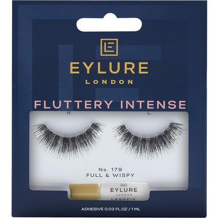 Eylure Fluttery Intense 179 False Lashes Black 1 Count