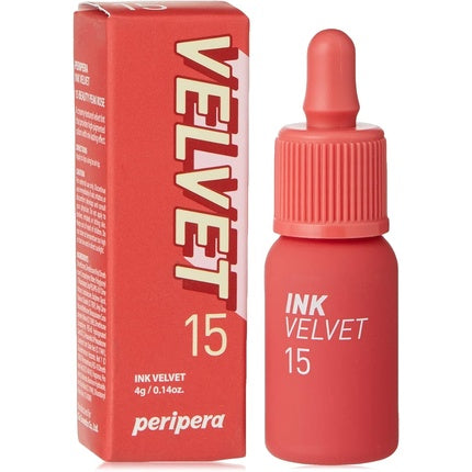 Peripera Lip Ink Velvet Tint Soft Glowing Cosmetics Smooth And Shining Long Lasting Makeup Beauty Peak Rose 4.00g