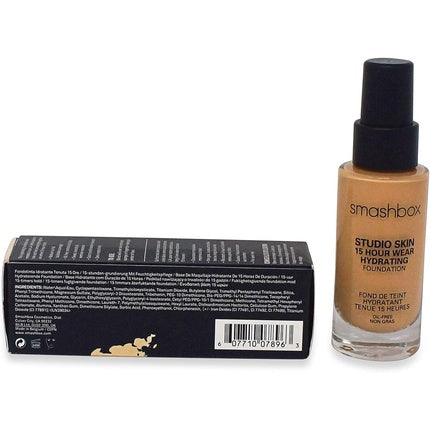 Smashbox Studio Skin 15 Hour Wear Hydrating Foundation 2.16 Light With Warm Golden Undertone 1 oz 28.35 g