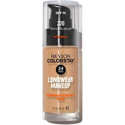 Revlon ColorStay Makeup Foundation for Combination/Oily Skin 30ml 220 Natural Beige