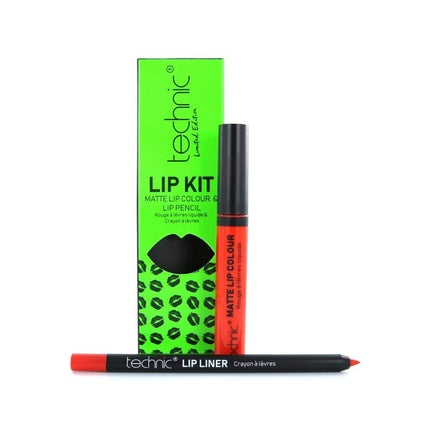 Technic Lip Kit Wild Child Lip Liner and Lipstick