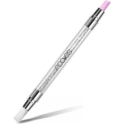 NOOVES NAILS Quartz Dual Stick with Quartz and Rubber Tip