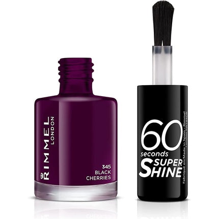 Rimmel 60 Seconds Super Shine 8ml - Black Cherries