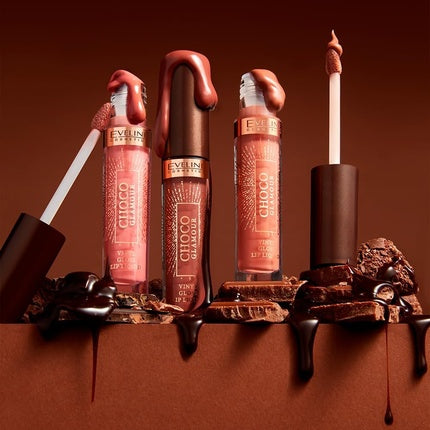 Eveline Cosmetics Choco Glamour Liquid Lipstick - Glossy Finish