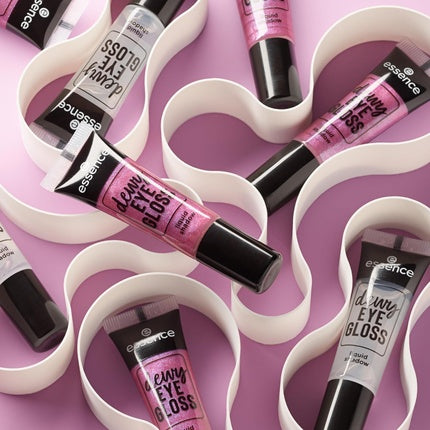 essence Dewy Eye Gloss Liquid Shadow Nr. 02 Red Soft-Focus Radiant Fresh Vegan Nanoparticle Free Perfume-Free Oil-Free 8ml