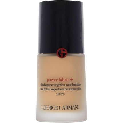 Giorgio Armani Power Fabric Plus Longwear Weightless Matte Foundation SPF 20 for Women 1 oz