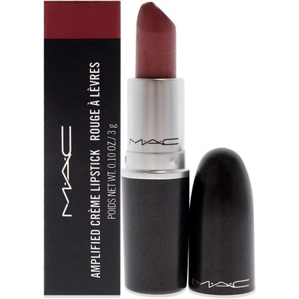 Mac Amplified Creme Lipstick Fast Play Rose Dusty Pink Shade Boxed 3g