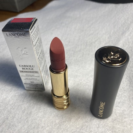 Lancome L'Absolu Rouge Drama Matte Lipstick 507 Mademoiselle Lupita 0.12oz