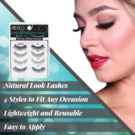Ardell Best of Natural Variety False Eyelashes 4 Pairs