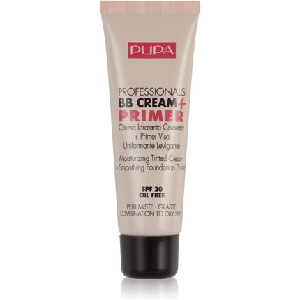 Pupa Professionals BB Cream + Primer For Oily To Combination Skin SPF20 50ml