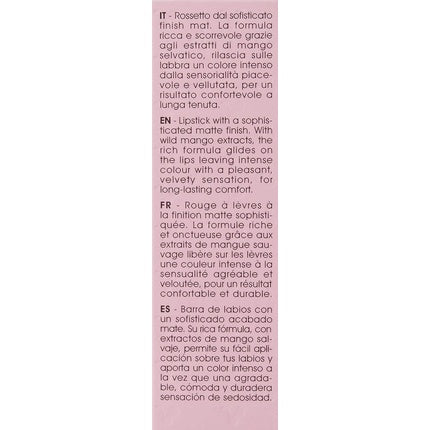 NAJ-OLEARI Forever Matte Lipstick Makeup Face Woman 11 Cashmere Pink