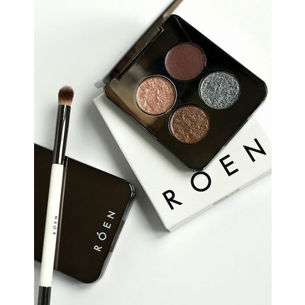 ROEN Natural 52 Degrees Cool Eye Shadow Palette Vegan Cruelty-Free Clean Makeup