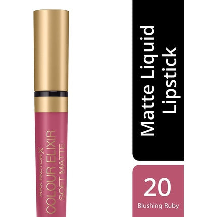 Max Factor Colour Elixir Soft Matte 020 Blushing Peony 4ml
