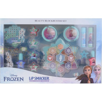 Lip Smacker Frozen Blockbuster Set All-in-One Makeup Giftset for Kids Princess Look