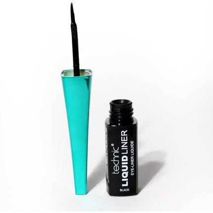 Technic Waterproof Liquid Liner High Coverage Water Resistant Long Lasting Liquid Eyeliner - Quick Drying Formula & Precise Brush For Expert Application