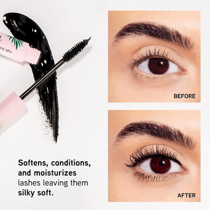 Physicians Formula Butter Blowout Mascara with Keratin and a Blend of Murumuru Butter, Cupuaçu Butter, and Tucuma Butter for Volume and Long-Lasting Hold Vegan Black