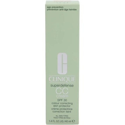 Clinique Superdefense CC Cream SPF30 Protective Cream SPF30 Complexion Correction - Medium, 40 ml
