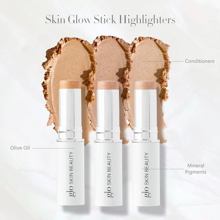 Glo Skin Beauty Skin Glow Stick Highlighter Powered by Hydrators, Mineral Pigments & Mica for an Illuminated Glow 1 Count
