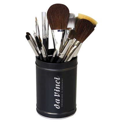 da Vinci Cosmetics Series Brush Holder Black Metal