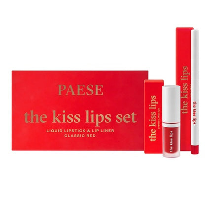 Paeseset The Kiss Lips Lipstick 06 Classic Red - 34ml