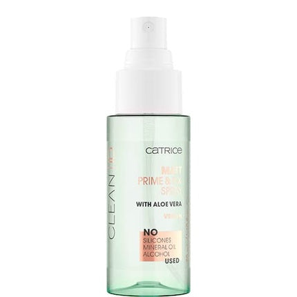 Catrice Clean ID Matt Prime & Fix Spray Face Spray 50ml - Translucent Vegan Nanoparticle Free