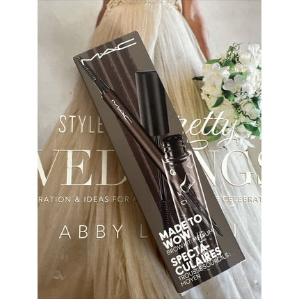 MAC Made To Wow Brow Kit Medium Spiked/Clear Full Size